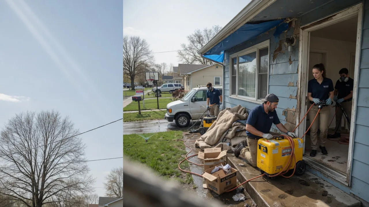 Basement Flood Cleanup in Frannie, WY near me